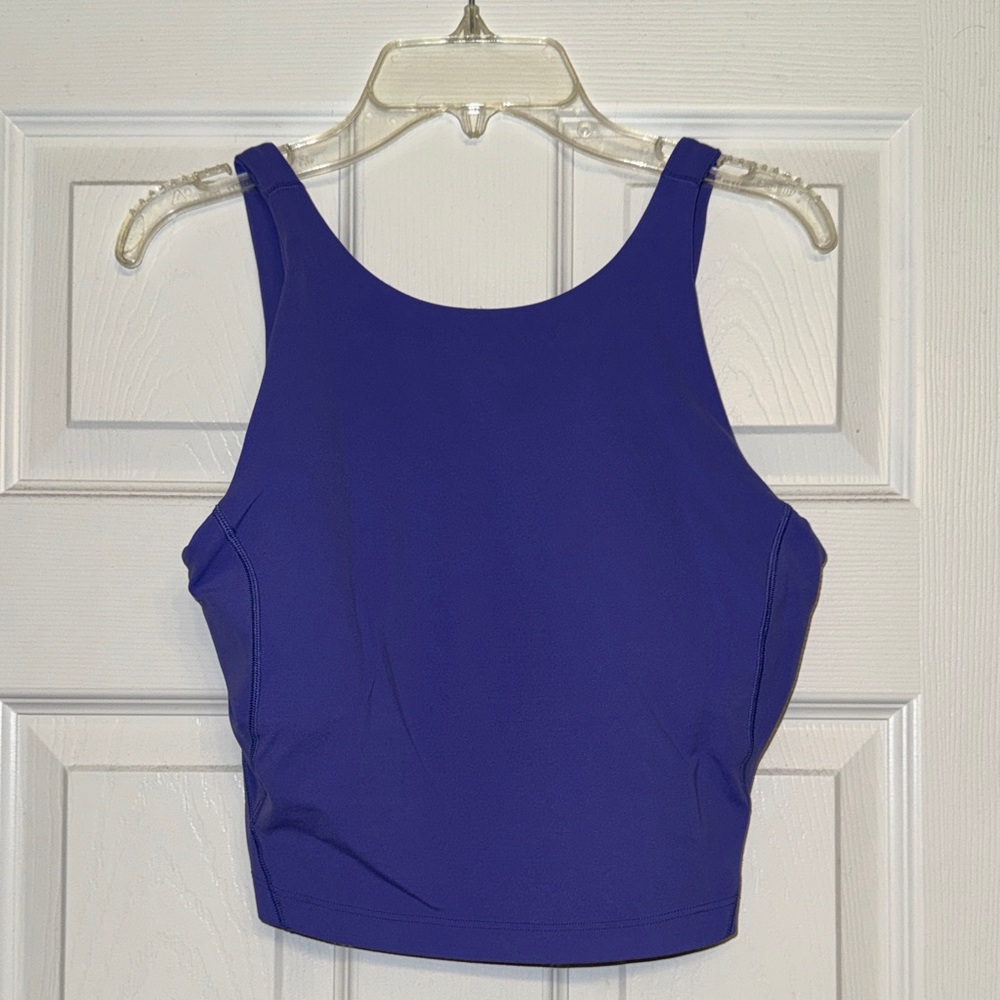 Lululemon align high neck tank top color charged indigo